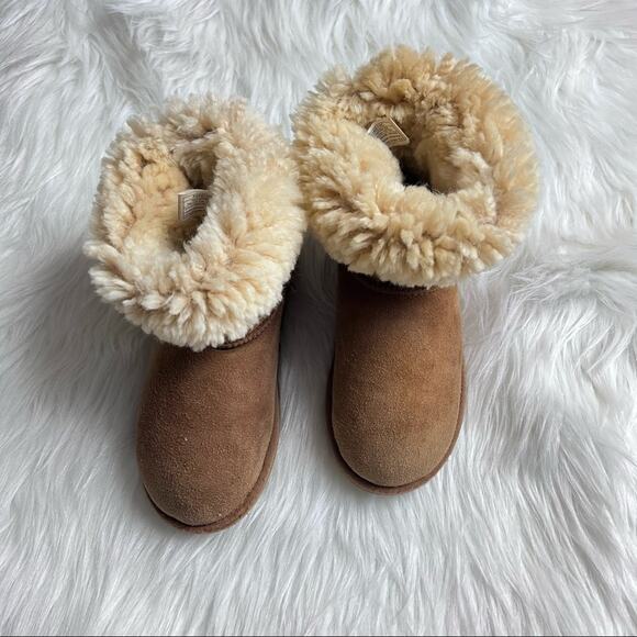 UGG Australia Little Kid’s Classic  Short Chestnut Boot Sz 3 - Picture 10 of 16
